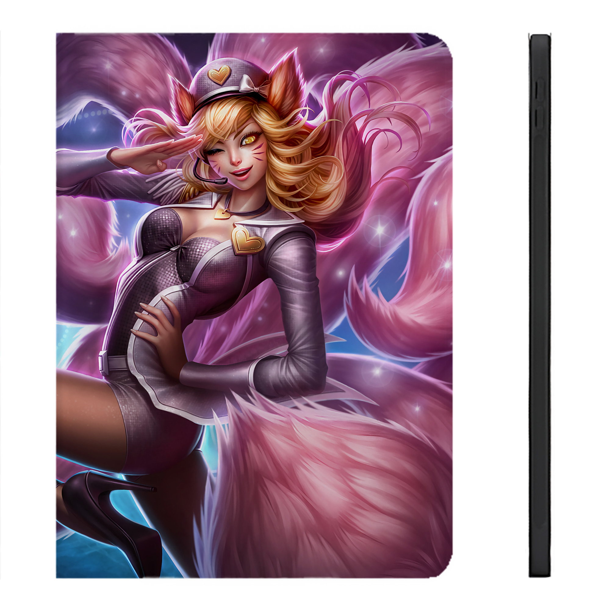 リーグ・オブ・レジェンド League of Legends LOL IPadケース ペンホルダー付き ブックスタイルデザイン